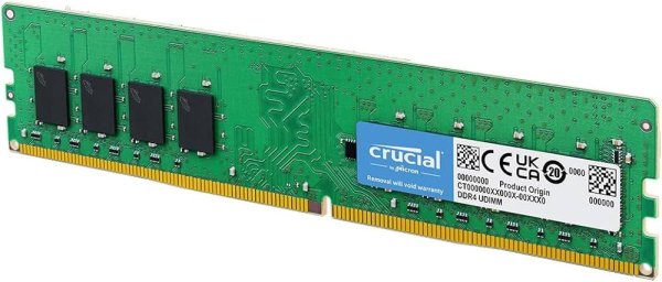 Crucial RAM 8GB DDR4 2400 MHz CL17 Desktop Memory